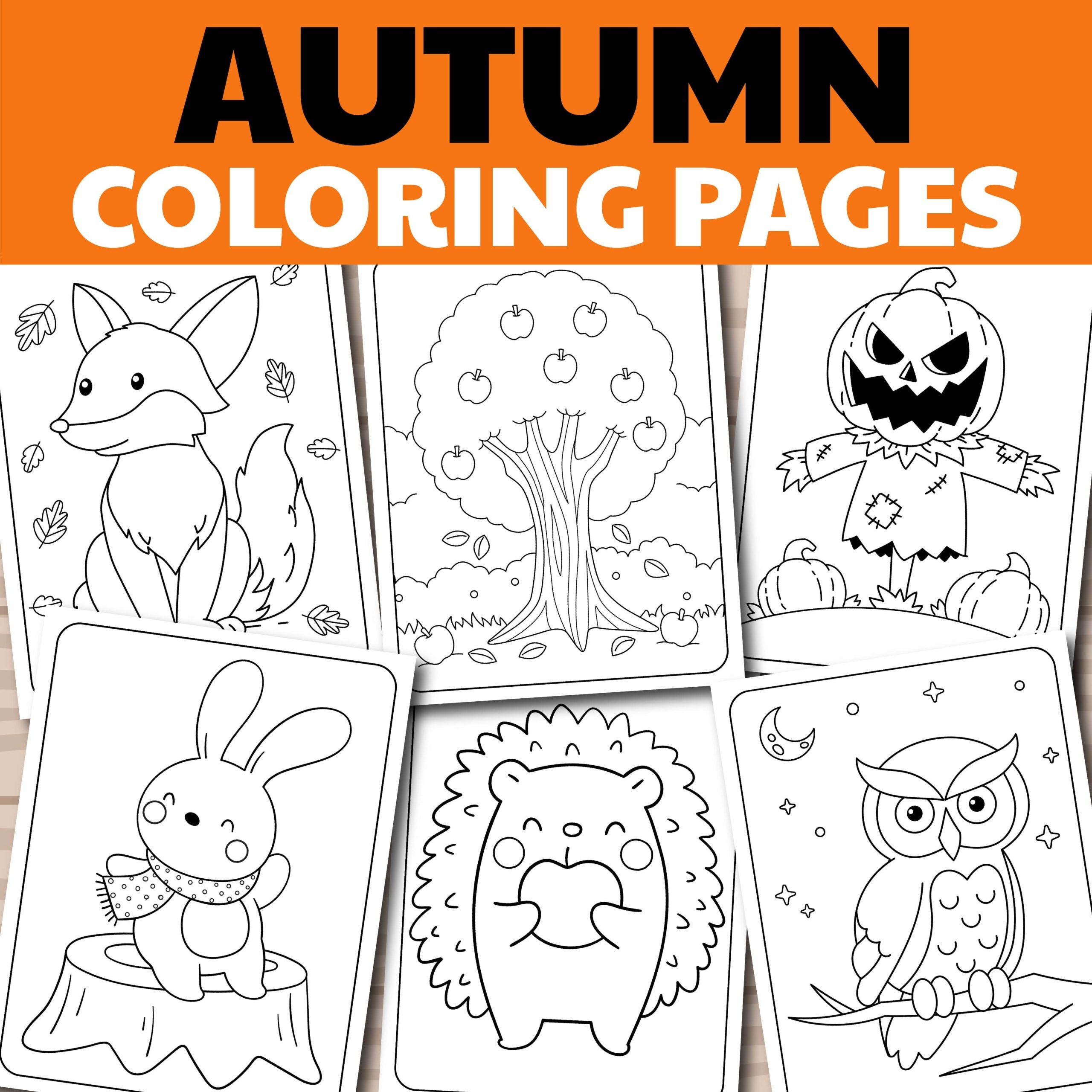 Homeschool Autumn Printable Pictures For Coloring