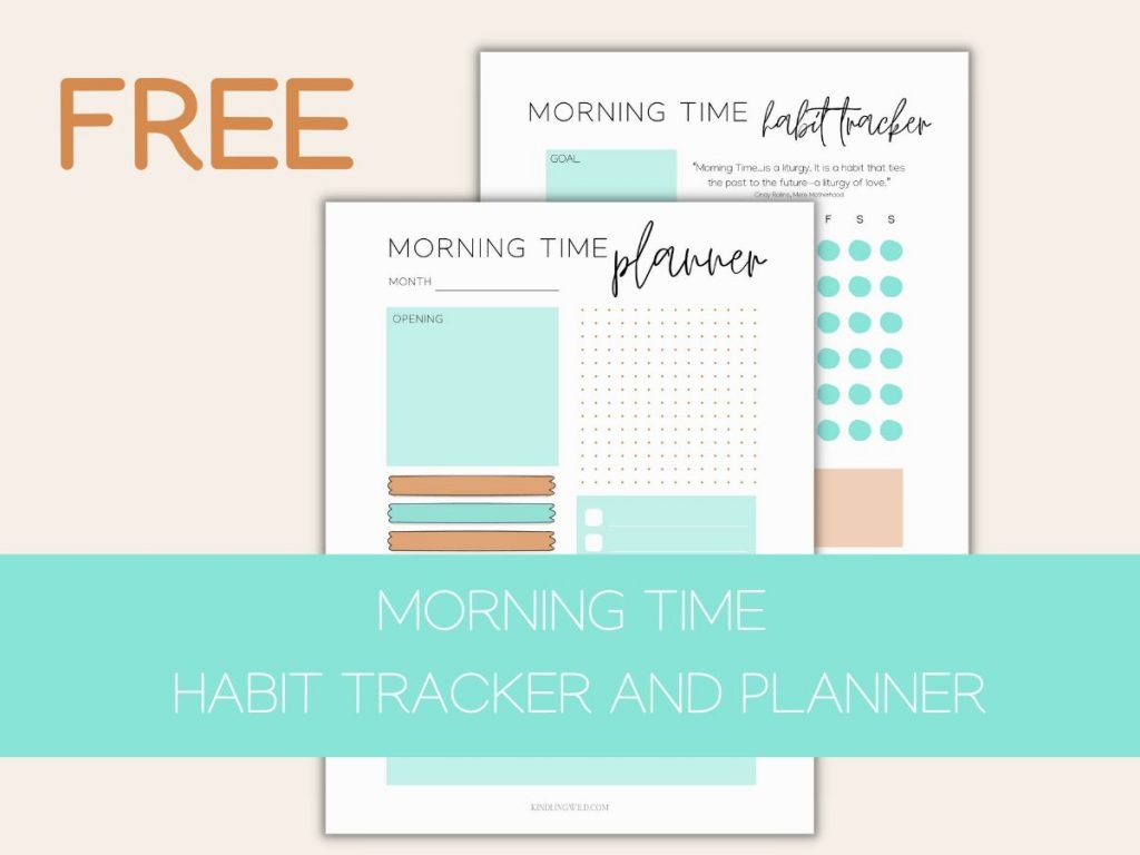 Homeschool Morning Meetings Basket Planning Printable