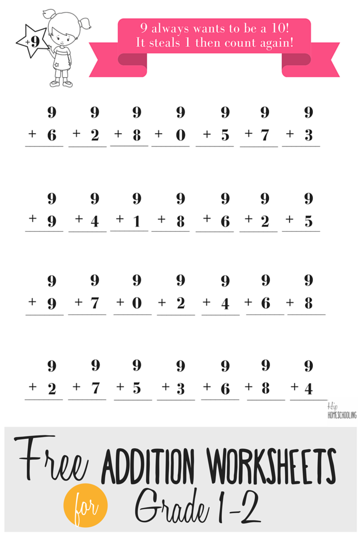 Free Printables Math Worksheets, Homeschool