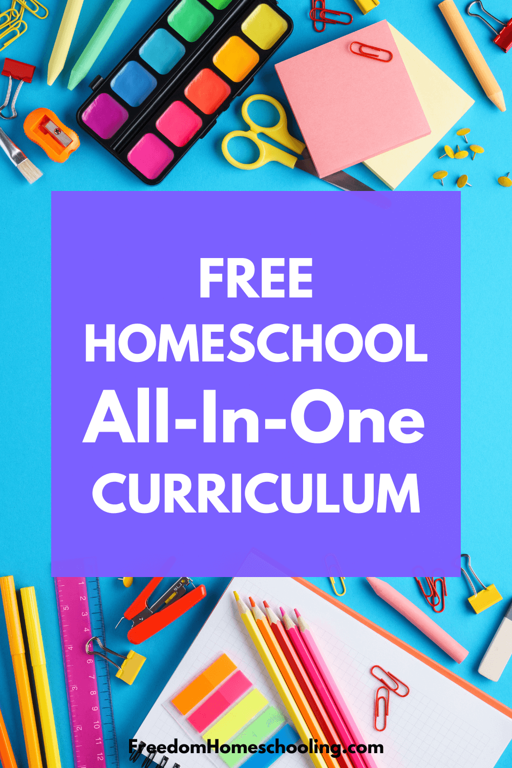 All In One Printable Homeschool