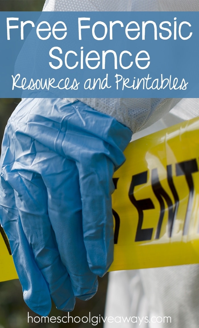 FREE Forensic Science Resources And Printables