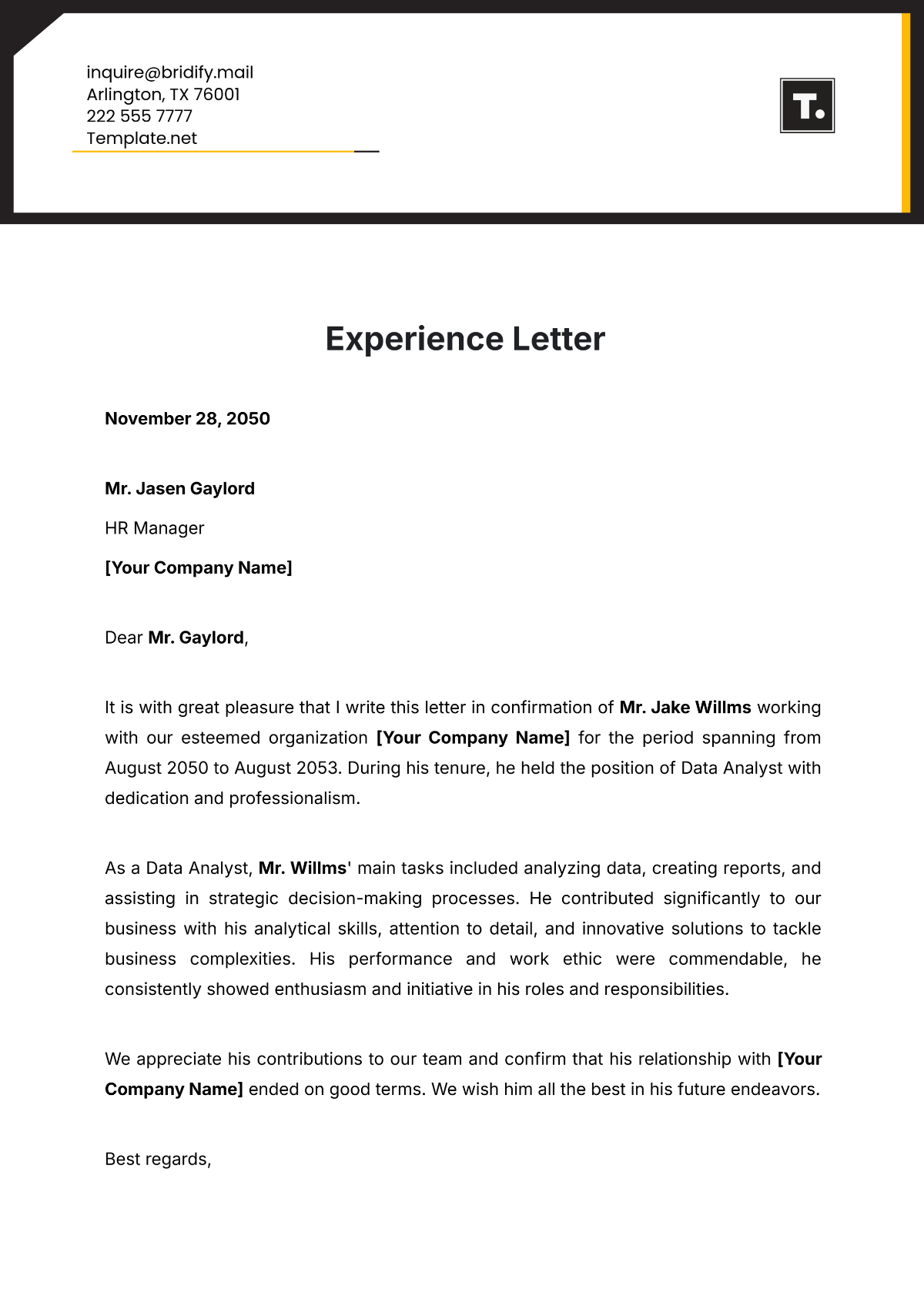 Free Home School Letter Template To Edit Online