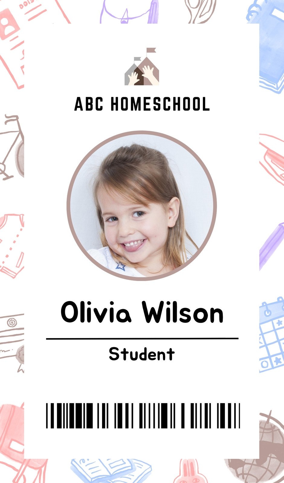 Make Your Own Printable Homeschool Id
