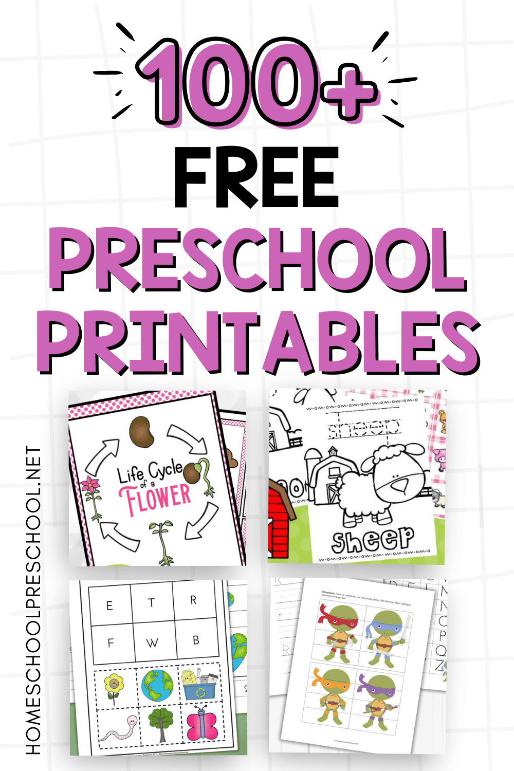 Free Printable Preschool Homeschool Curriculum
