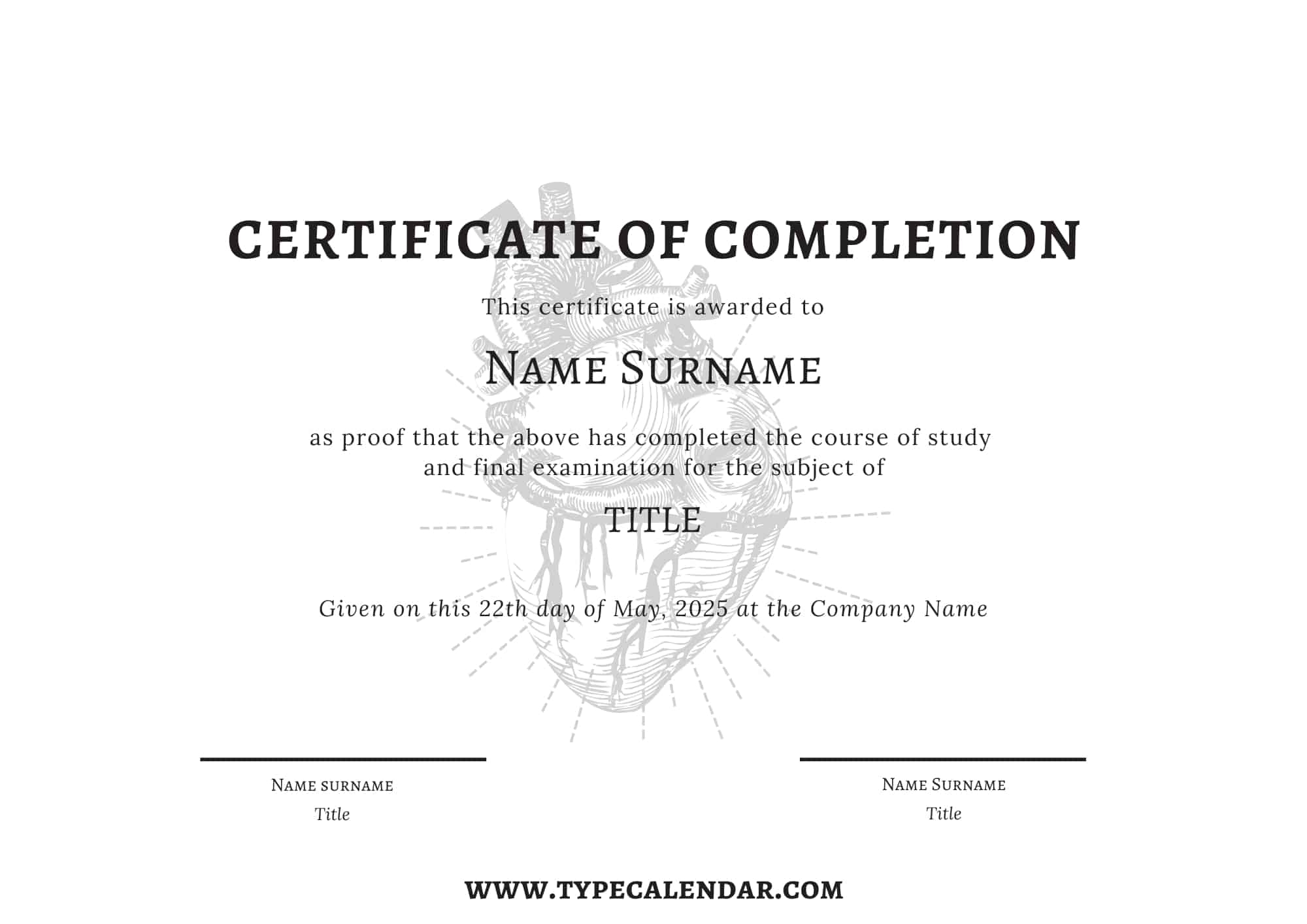 Florida Free Printable Homeschool Diploma Template