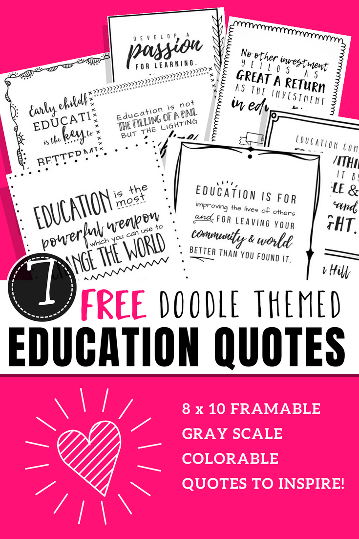 Homeschool Quote Printable Free