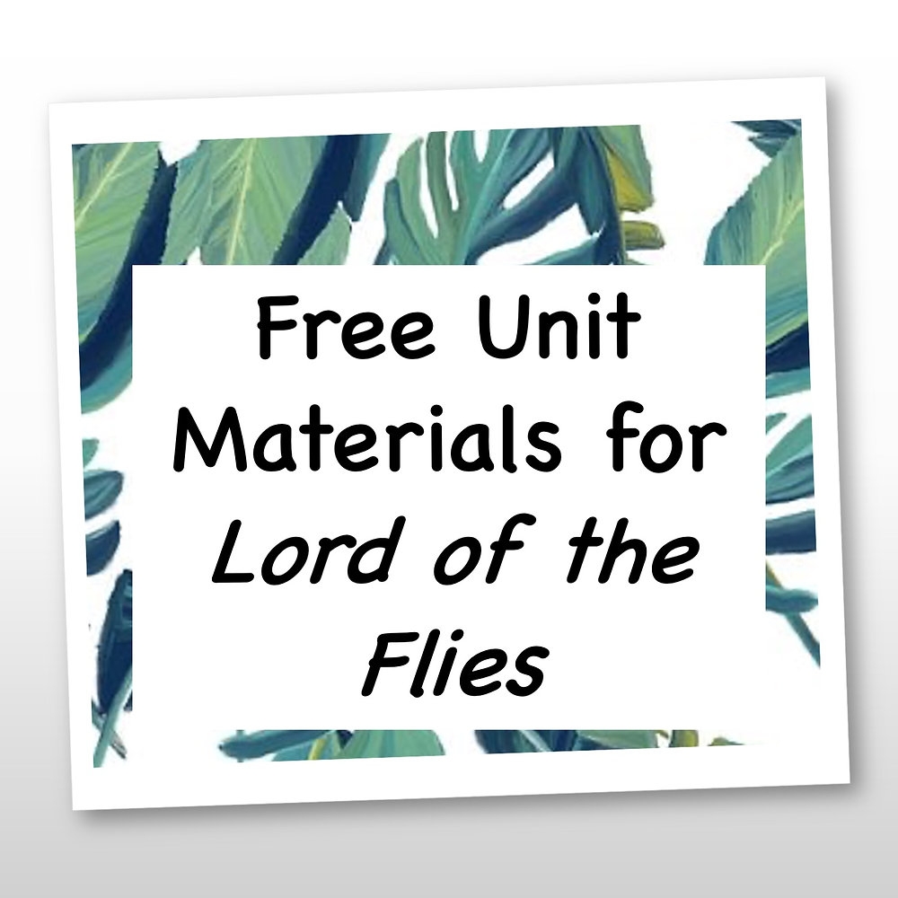Free Unit For Lord Of The Flies Part 1