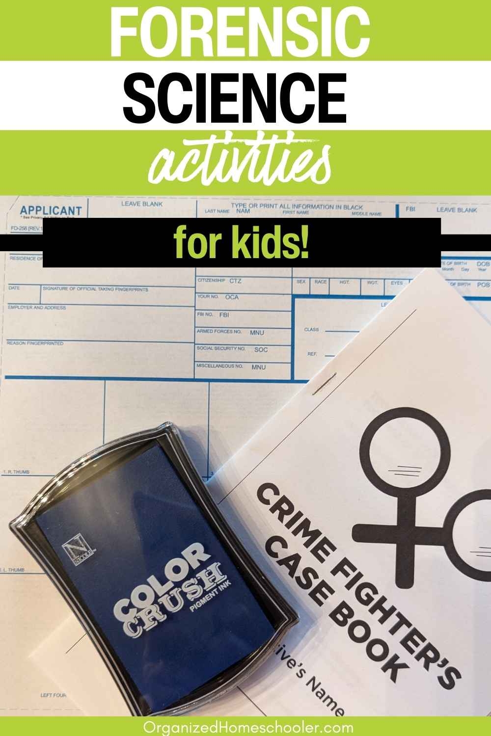 Homeschool Free Crime Scene Printables