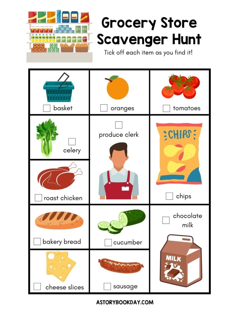 Fun Grocery Store Printables Your Kids Will Love 