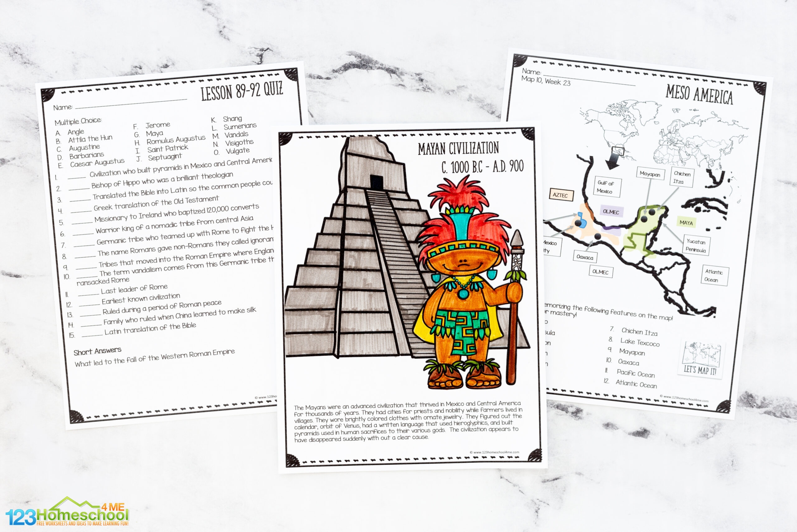 History For First Grade Homeschool Free Printable