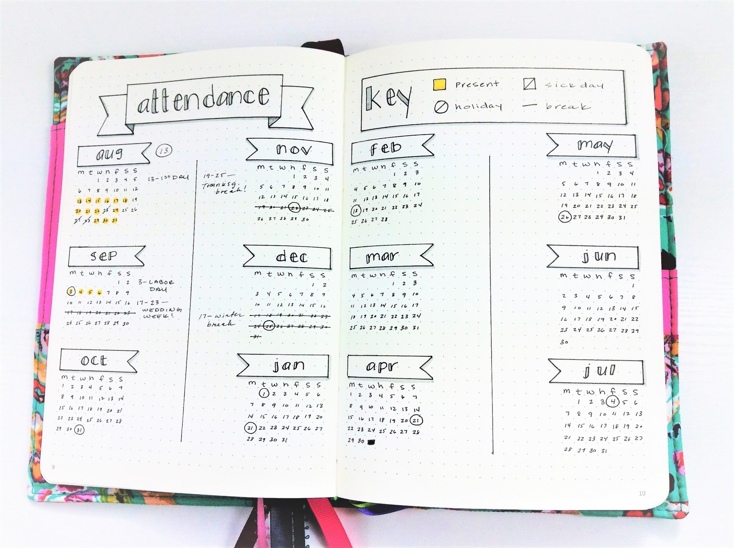 Bullet Journal Homeschool Printable Fold In Half Free