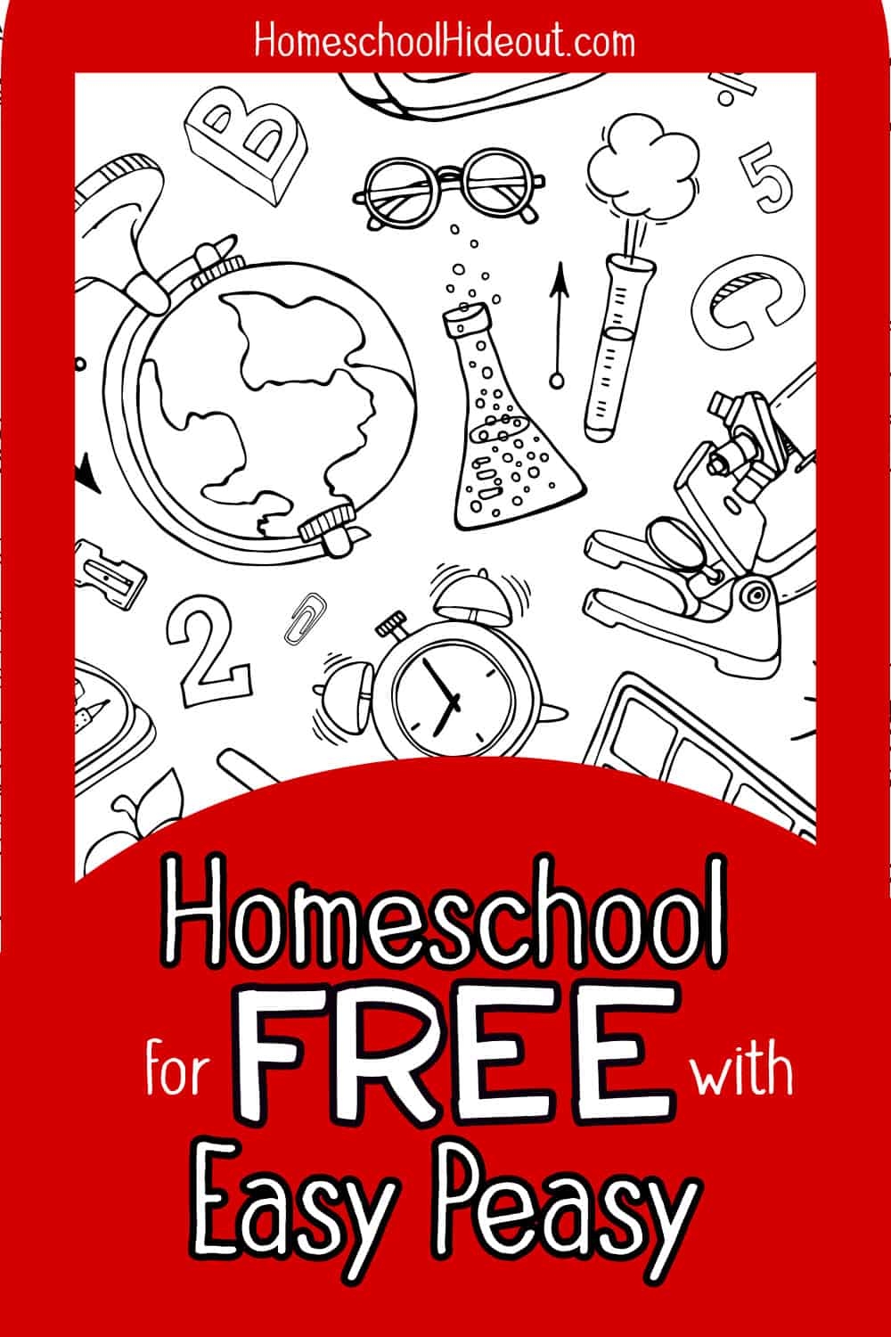 Homeschool For FREE Using Easy Peasy Homeschool Hideout