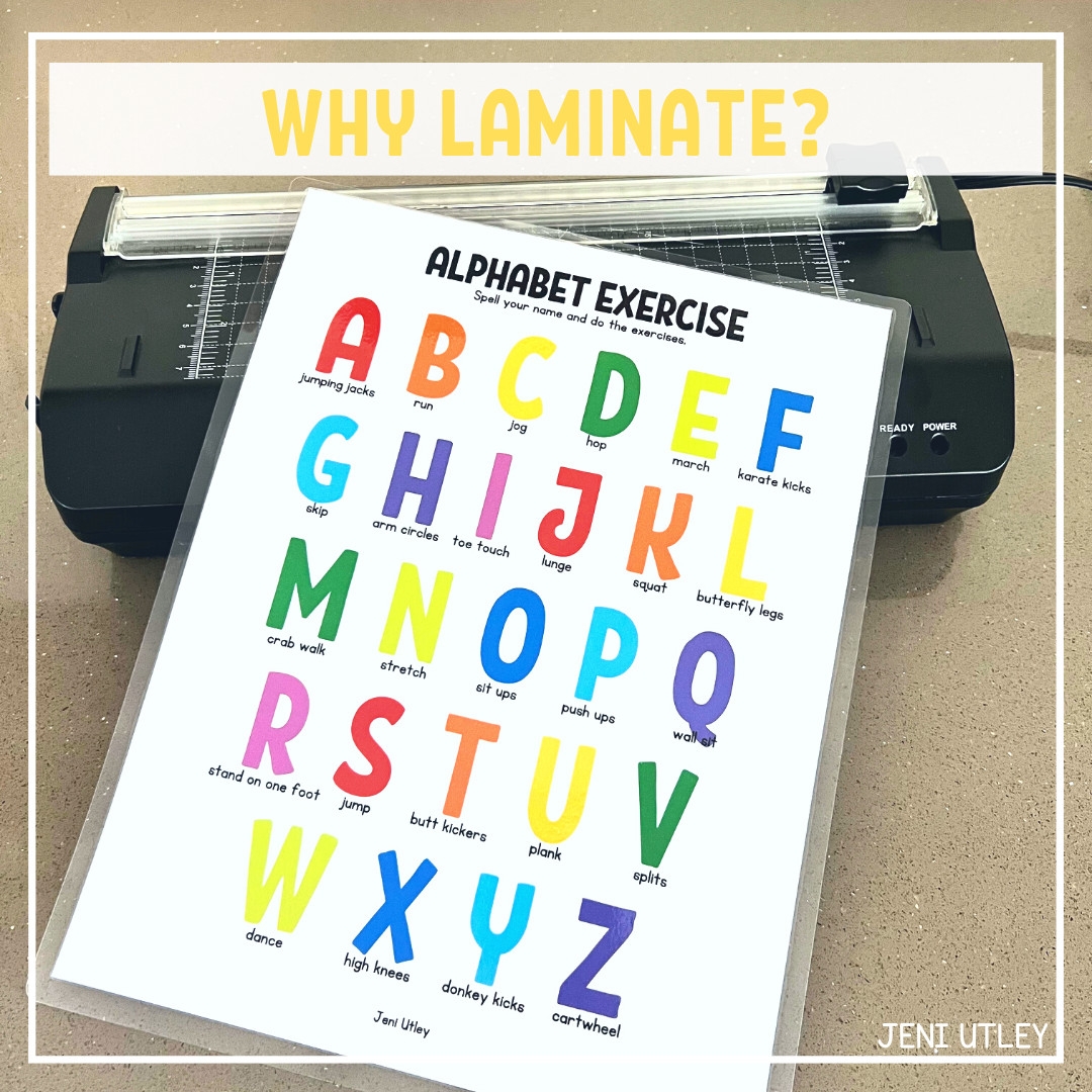 Laminate Your Way To Preschool Perfection A Homeschool Parent s Guide Jeni Utley