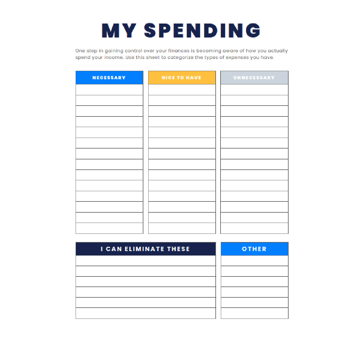 Money Matters A Free Printable Budget Planner To Master Your Family Finances Kids Activities Blog