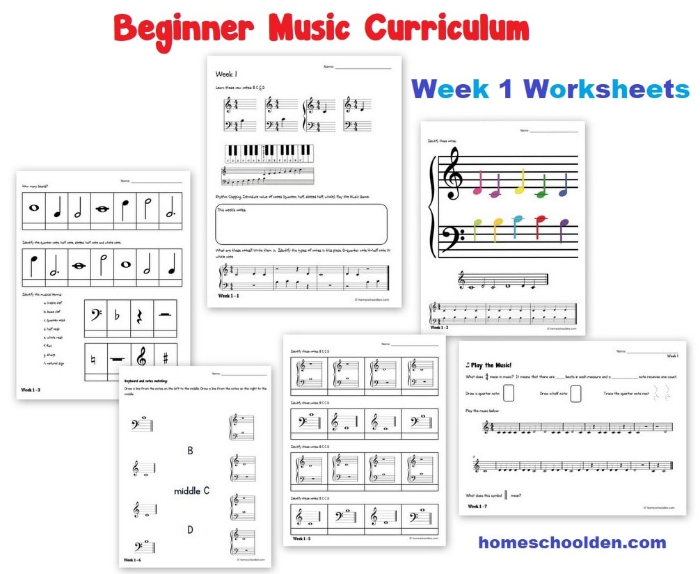Music Curriculum For Beginners Homeschool Den