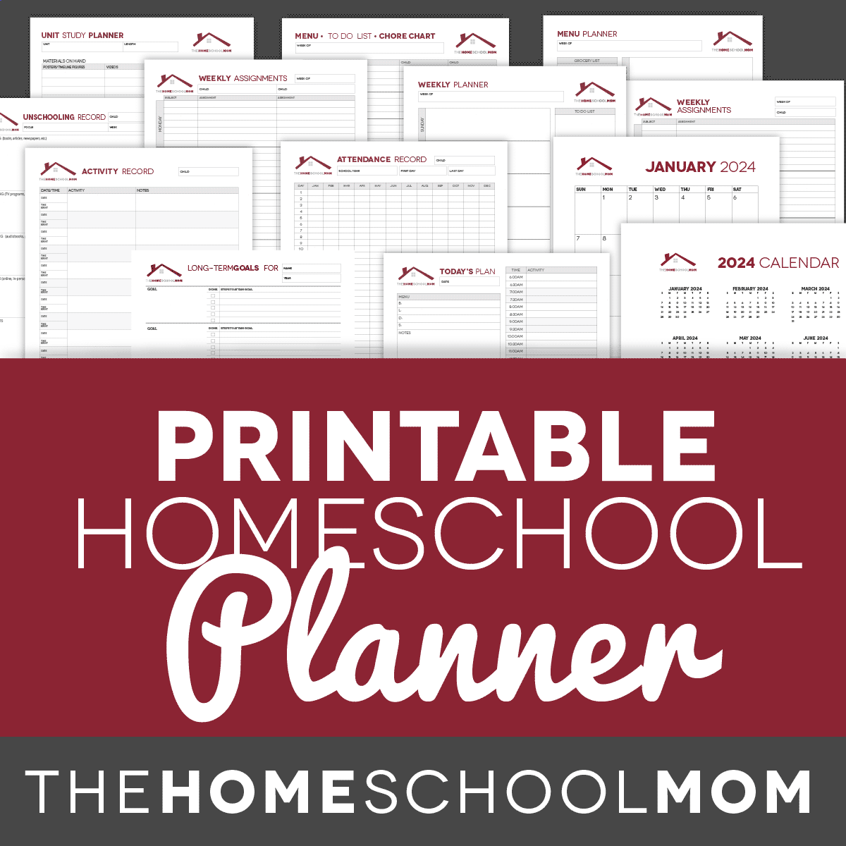 Free Printable Homeschool Course Material