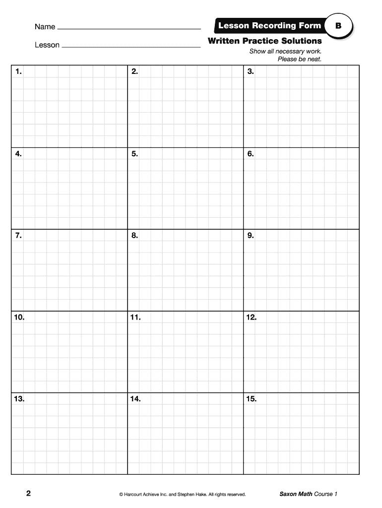 Saxon Homeschool Blog Grade 1 Printables Pdf