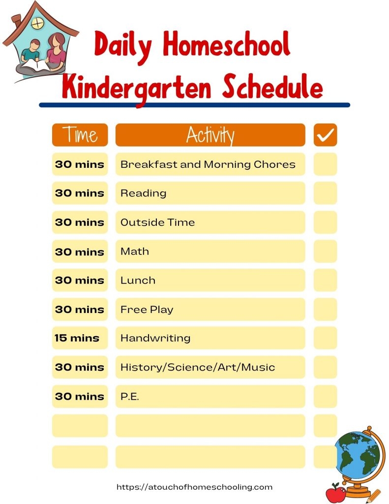 Free Printable Homeschool Kindergarten Curriculum
