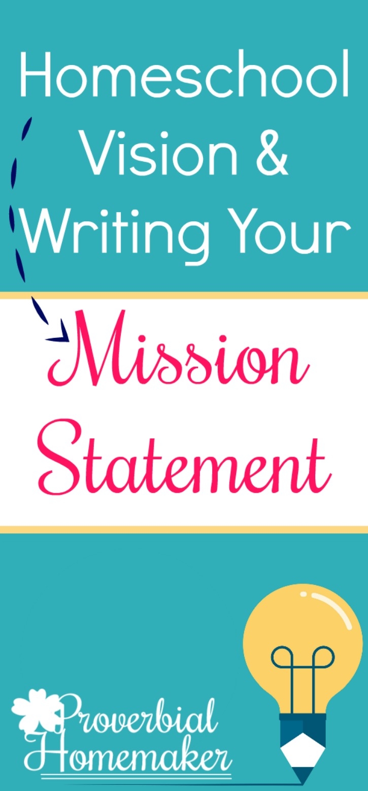 Homeschool Mission Statement Printable