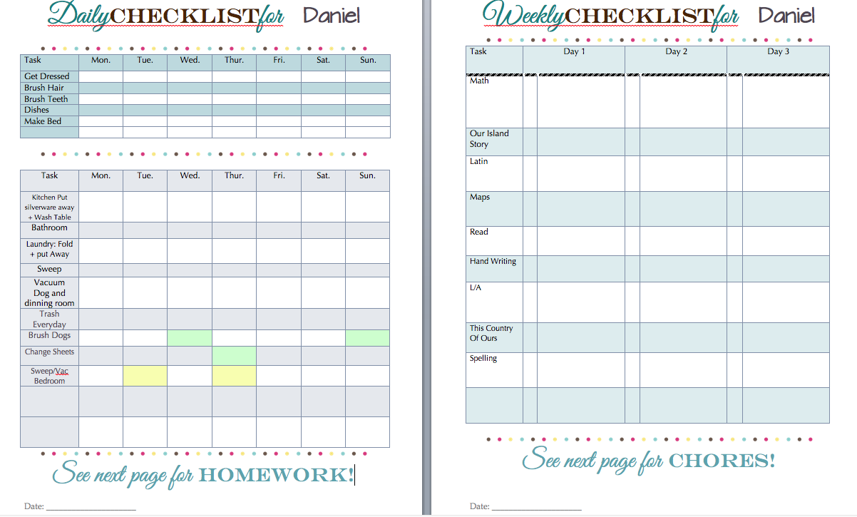 Confessions Of A Homeschooler'S Chore System And Printables